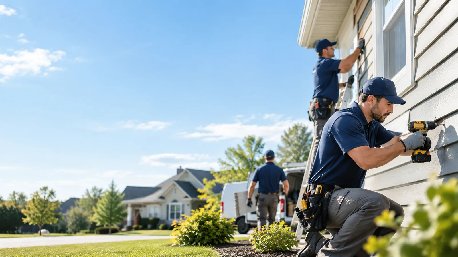 Commercial Siding Repair in Fremont, MI